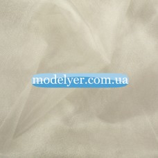 Ткань Фатин средней жесткости (серый светлый)